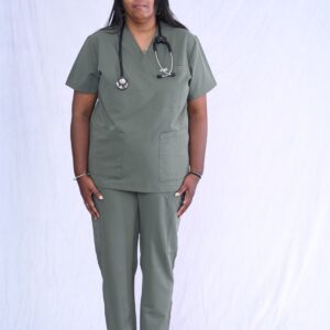 Home mosheda unisex, straight cut fitted pants